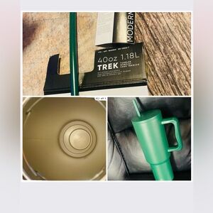 Trek tumbler 40 oz hunter green